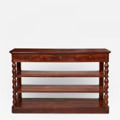 Charles X Mahogany Four Tier Serving Etagere - 1647567