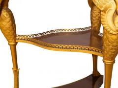 Charles X Style Gilt Bronze and Mahogany Gueridon - 4141198
