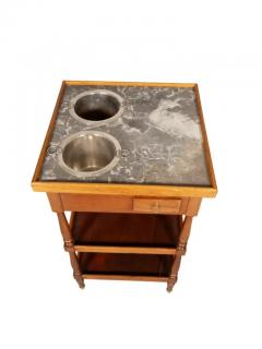 Charles X Walnut Drinks Table - 4143557
