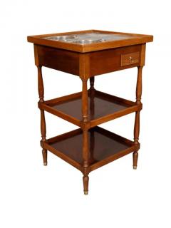 Charles X Walnut Drinks Table - 4143588