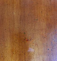 Charleston Forge Charleston Forge Wood Dining Center Table Wrought Iron Base - 4416468