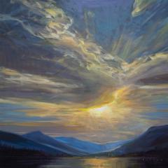 Charlie Easton Even the sunsets are bigger in the Rockies - 4240028