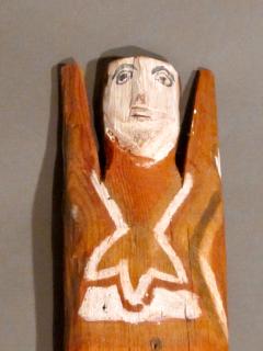 Charlie Willeto Navajo Folk Art Figure Man with Necklace Charlie Willeto - 1718581