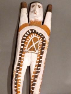 Charlie Willeto Navajo Folk Art Man with X on chest - 1718593