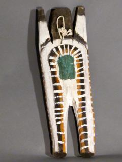 Charlie Willeto Navajo Folk Art Man with X on chest - 1718595