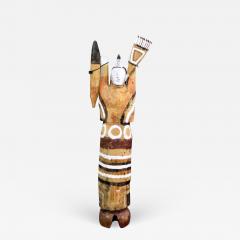 Charlie Willeto Standing Navajo Weaver with Weaving Tools Wood paint Folk Art Charlie Willetto - 877881