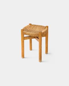 Charlotte Perriand Ash and Cord Stool by Charlotte Perriand France c 1960 - 4046163