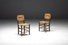 Charlotte Perriand Bauche Dining Chairs by Charlotte Perriand for Steph Simon France 1950s - 3461510