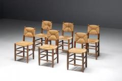 Charlotte Perriand Bauche Dining Chairs by Charlotte Perriand for Steph Simon France 1950s - 3461674