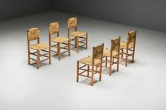 Charlotte Perriand Bauche Dining Chairs by Charlotte Perriand for Steph Simon France 1950s - 3491847