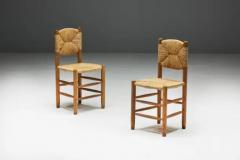 Charlotte Perriand Bauche Dining Chairs by Charlotte Perriand for Steph Simon France 1950s - 3491927