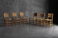 Charlotte Perriand Bauche Dining Chairs by Charlotte Perriand for Steph Simon France 1950s - 4298862
