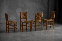 Charlotte Perriand Bauche Dining Chairs by Charlotte Perriand for Steph Simon France 1950s - 4342193