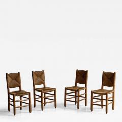 Charlotte Perriand Bauche Dining Chairs by Charlotte Perriand for Steph Simon France 1950s - 4344318