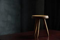 Charlotte Perriand Berger Stool by Charlotte Perriand for Steph Simon France 1965 - 3934187