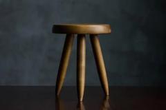 Charlotte Perriand Berger Stool by Charlotte Perriand for Steph Simon France 1965 - 3934195