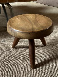Charlotte Perriand Berger mahogany stool by Charlotte Perriand - 3433890