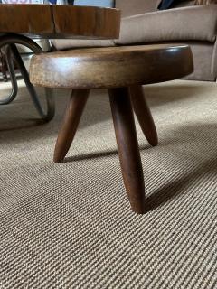 Charlotte Perriand Berger mahogany stool by Charlotte Perriand - 3433895