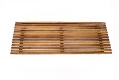 Charlotte Perriand CHARLOTTE PERRIAND CANSADO BENCH IN MAHOGANY WOOD MANUFACTURED BY STEPH SIMON - 2591728