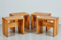 Charlotte Perriand COPY OF CHARLOTTE PERRIAND LES ARCS STOOLS - 1019024