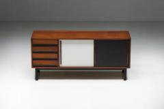 Charlotte Perriand Cansado Sideboard by Charlotte Perriand for Steph Simon France 1950s - 3450771
