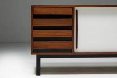 Charlotte Perriand Cansado Sideboard by Charlotte Perriand for Steph Simon France 1950s - 3450778