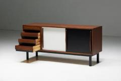 Charlotte Perriand Cansado Sideboard by Charlotte Perriand for Steph Simon France 1950s - 3450874