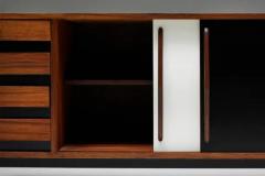 Charlotte Perriand Cansado Sideboard by Charlotte Perriand for Steph Simon France 1950s - 3450894