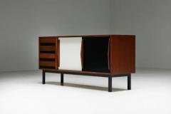 Charlotte Perriand Cansado Sideboard by Charlotte Perriand for Steph Simon France 1950s - 3450895