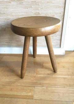 Charlotte Perriand Charlotte Perriand 1950s High Tripod Ash Tree Stool in Vintage Condition - 365907