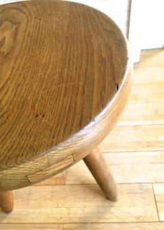 Charlotte Perriand Charlotte Perriand 1950s High Tripod Ash Tree Stool in Vintage Condition - 365929