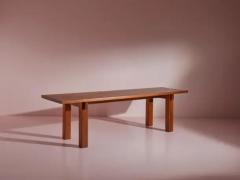 Charlotte Perriand Charlotte Perriand Brasil dining table produced by Sentou France 1970s - 3722998