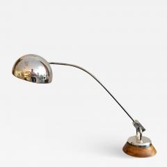 Charlotte Perriand Charlotte Perriand Leather and Chrome Desk Lamp - 1060634