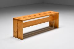 Charlotte Perriand Charlotte Perriand Les Arc set of two person Benches 1960s - 2098529