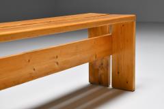 Charlotte Perriand Charlotte Perriand Les Arc set of two person Benches 1960s - 2098530