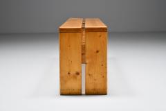 Charlotte Perriand Charlotte Perriand Les Arc set of two person Benches 1960s - 2098535