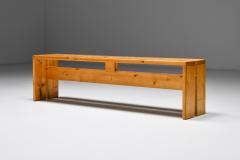 Charlotte Perriand Charlotte Perriand Les Arc three person Bench 1960s - 2098556