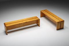 Charlotte Perriand Charlotte Perriand Les Arcs bench 1960s - 2460688