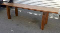 Charlotte Perriand Charlotte Perriand Mahogany Long Dining Table Model Brazil Stamped Ed Sentou - 2460334