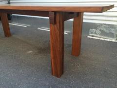 Charlotte Perriand Charlotte Perriand Mahogany Long Dining Table Model Brazil Stamped Ed Sentou - 2460336