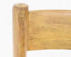 Charlotte Perriand Charlotte Perriand Meribel Oak and Rush Dining Chair Les Arcs - 4239621