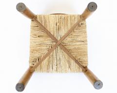Charlotte Perriand Charlotte Perriand Meribel Oak and Rush Dining Chair Les Arcs - 4239622