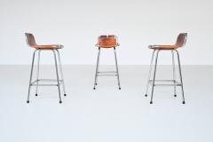 Charlotte Perriand Charlotte Perriand bar stools in leather Les Arcs France 1960 - 3917709