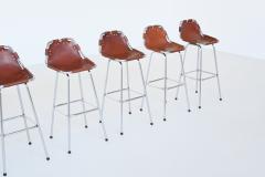 Charlotte Perriand Charlotte Perriand bar stools in leather Les Arcs Ski Resort France 1960 - 4021265