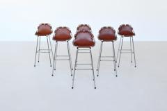 Charlotte Perriand Charlotte Perriand bar stools in leather Les Arcs Ski Resort France 1960 - 4021266