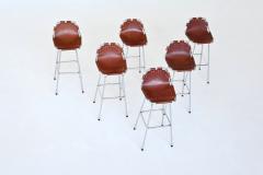 Charlotte Perriand Charlotte Perriand bar stools in leather Les Arcs Ski Resort France 1960 - 4021268