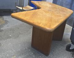 Charlotte Perriand Charlotte Perriand brutalist pine forme libre desk in vintage condition - 2408406