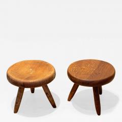 Charlotte Perriand Charlotte Perriand pair of genuine vintage berger tripod stools - 3139612