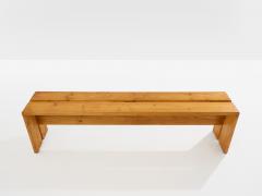 Charlotte Perriand Charlotte Perriand pine benches Les Arcs 1970s - 4699796