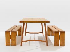 Charlotte Perriand Charlotte Perriand pine benches Les Arcs 1970s - 4699800